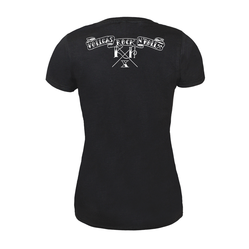 Kärbholz "Oldschool" Girly Shirt (schwarz)