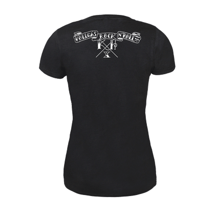 Kärbholz "Oldschool" Girly Shirt (schwarz)