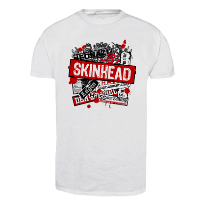 Skinhead vs. Presse T-Shirt (white)