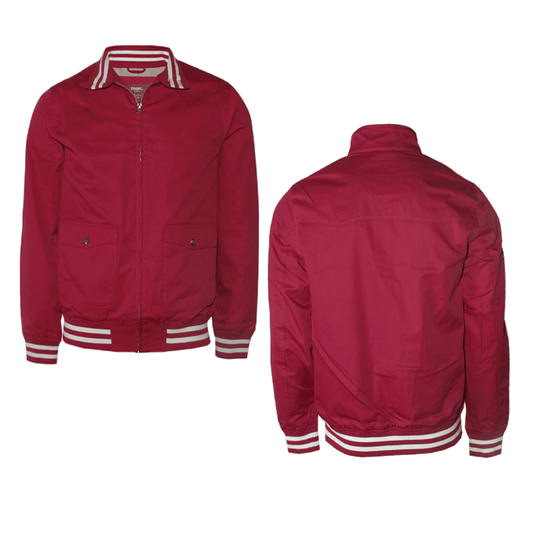 Merc "Dunston" Sport Harrington (deep red)