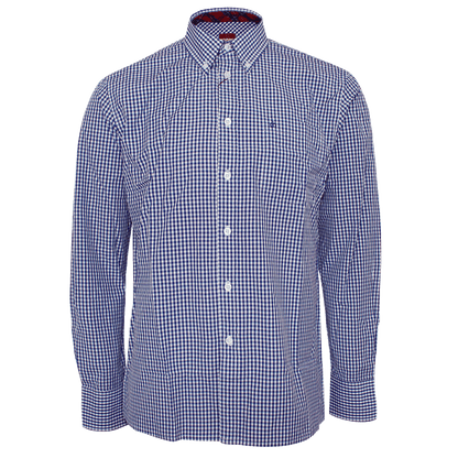 Merc Button Down Hemd  "Japster" (lang) (royale blue) - Premium  von Merc London für nur €29.90! Shop now at Spirit of the Streets Mailorder