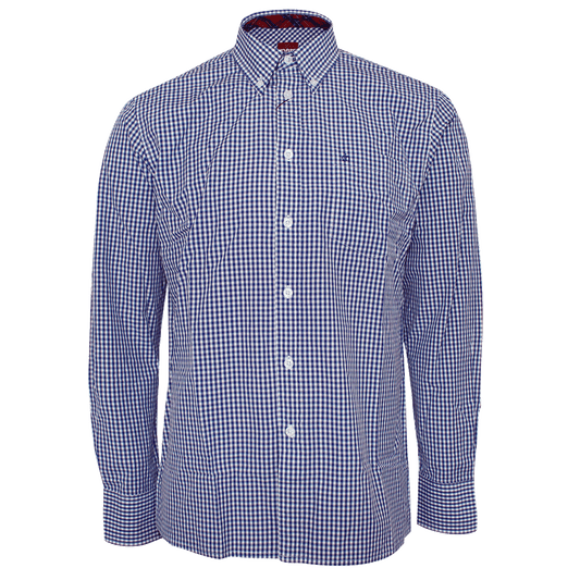 Merc Button Down Hemd  "Japster" (lang) (royale blue) - Premium  von Merc London für nur €29.90! Shop now at Spirit of the Streets Mailorder