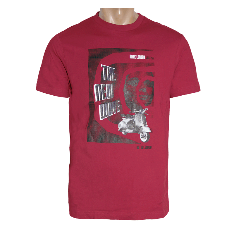 Merc "Druce" T-Shirt (red) - Premium  von Merc London für nur €7.90! Shop now at Spirit of the Streets Mailorder