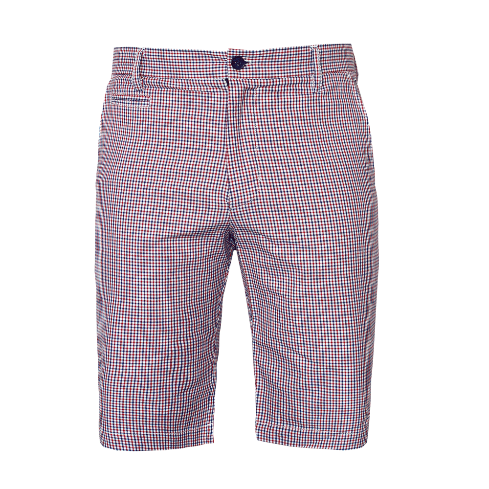 Merc"Dania" Check Shorts (red/blue) (30) - Premium  von Merc London für nur €29.90! Shop now at Spirit of the Streets Mailorder