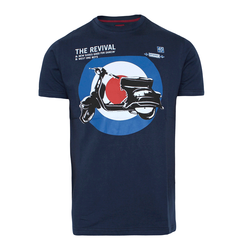 Merc "Costello" T-Shirt (navy) - Premium  von Merc London für nur €14.90! Shop now at Spirit of the Streets Mailorder