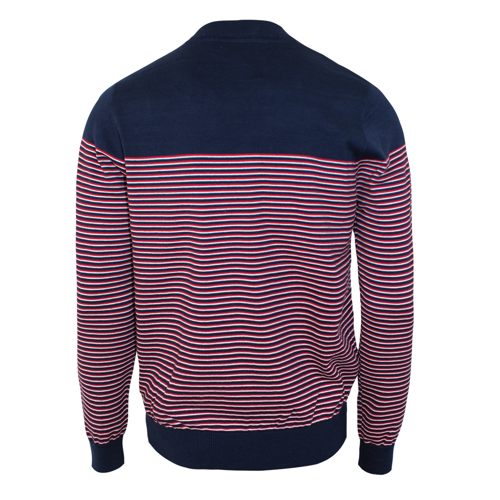 Merc "Brich" Stripe Pullover (navy)