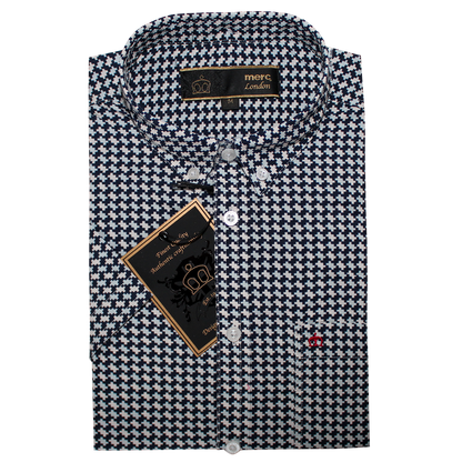 Merc "Shipley" Button Down Hemd (blau) - Premium  von Merc London für nur €29.90! Shop now at Spirit of the Streets Mailorder