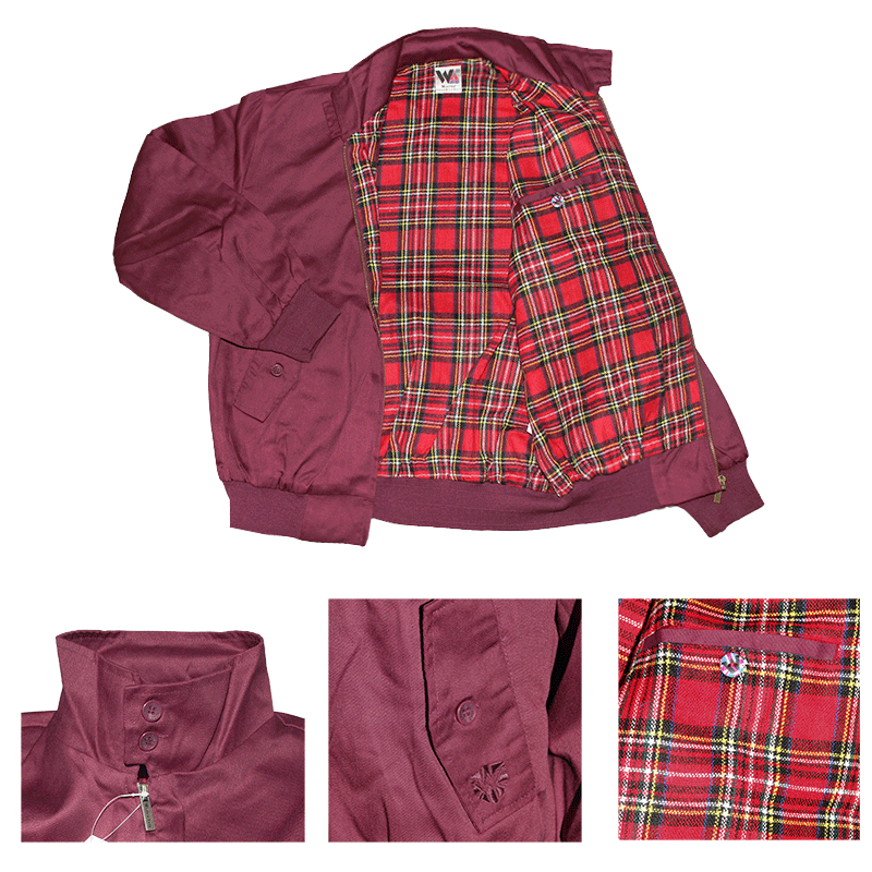 Warrior Harrington Jacke (maroon)