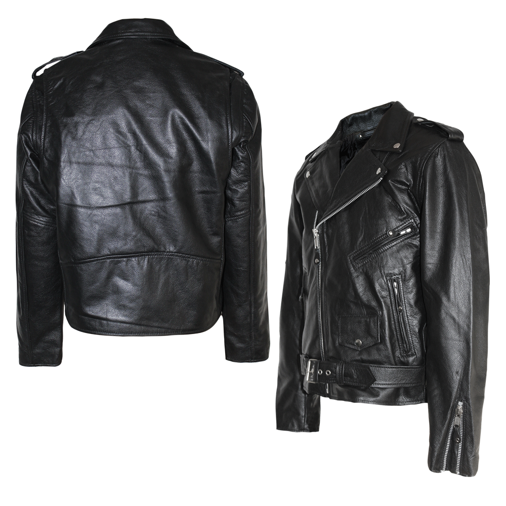 Leather jacket 2025 price black