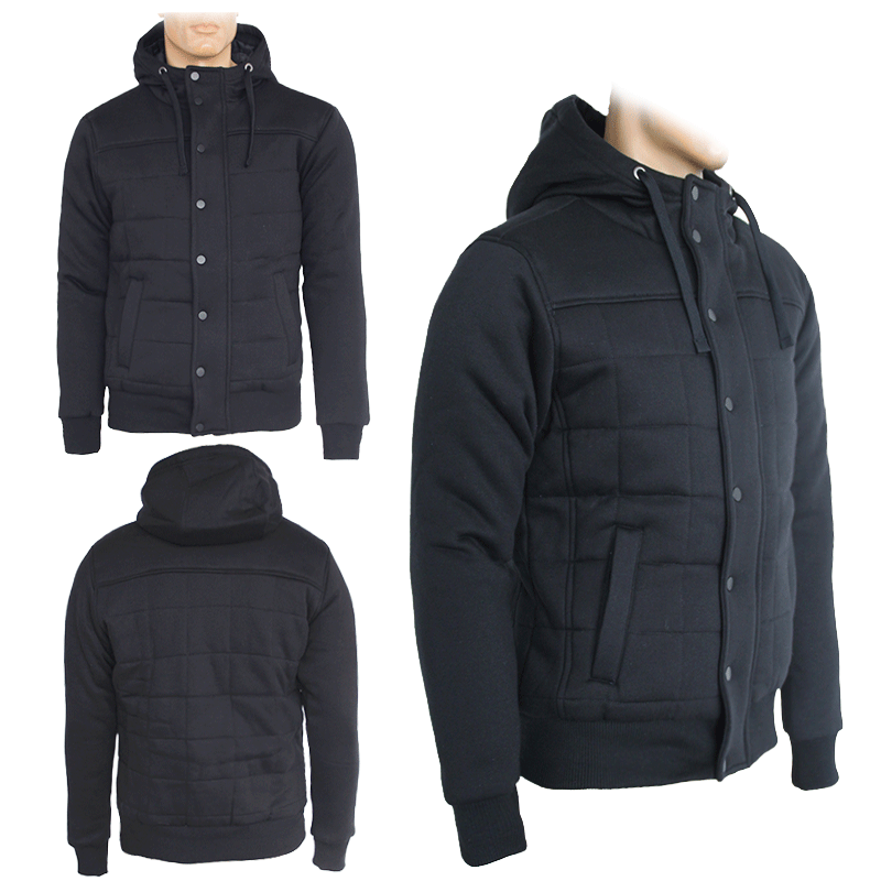 Urban Classics Winter Jacke/Hooded (black)