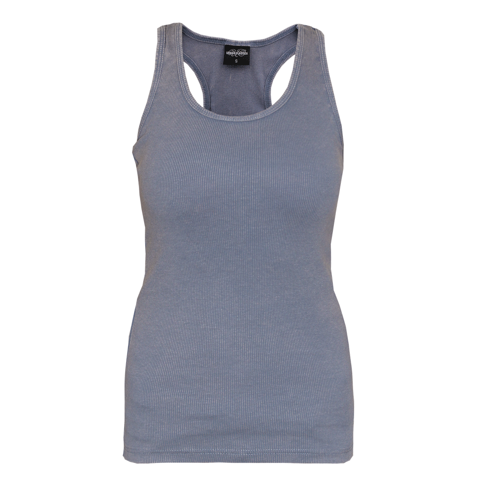 Urban Classics "Faded" Girly Tank Top (denimblue)