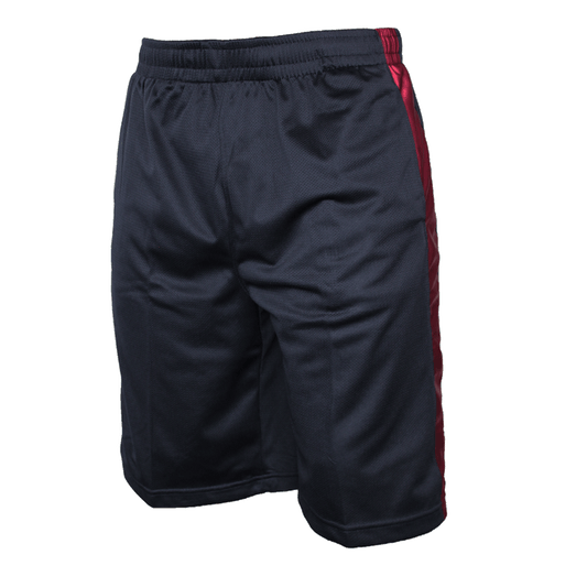 Urban Classics Basketballhose (navy/ruby)