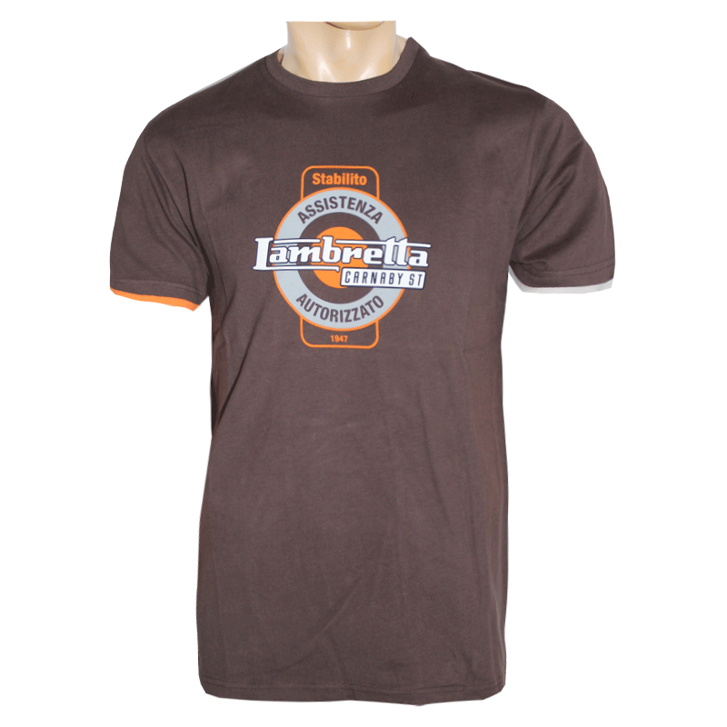 Lambretta "Service" T-Shirt (choco)