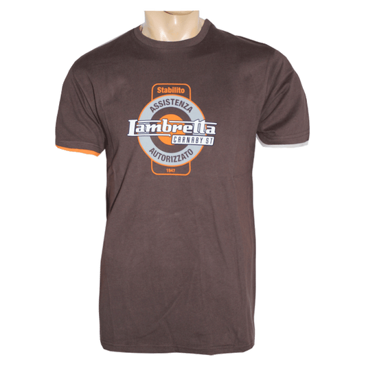 Lambretta "Service" T-Shirt (choco)