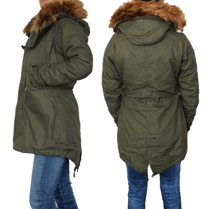 Alpha Industries Girl Vintage Parka (oliv)