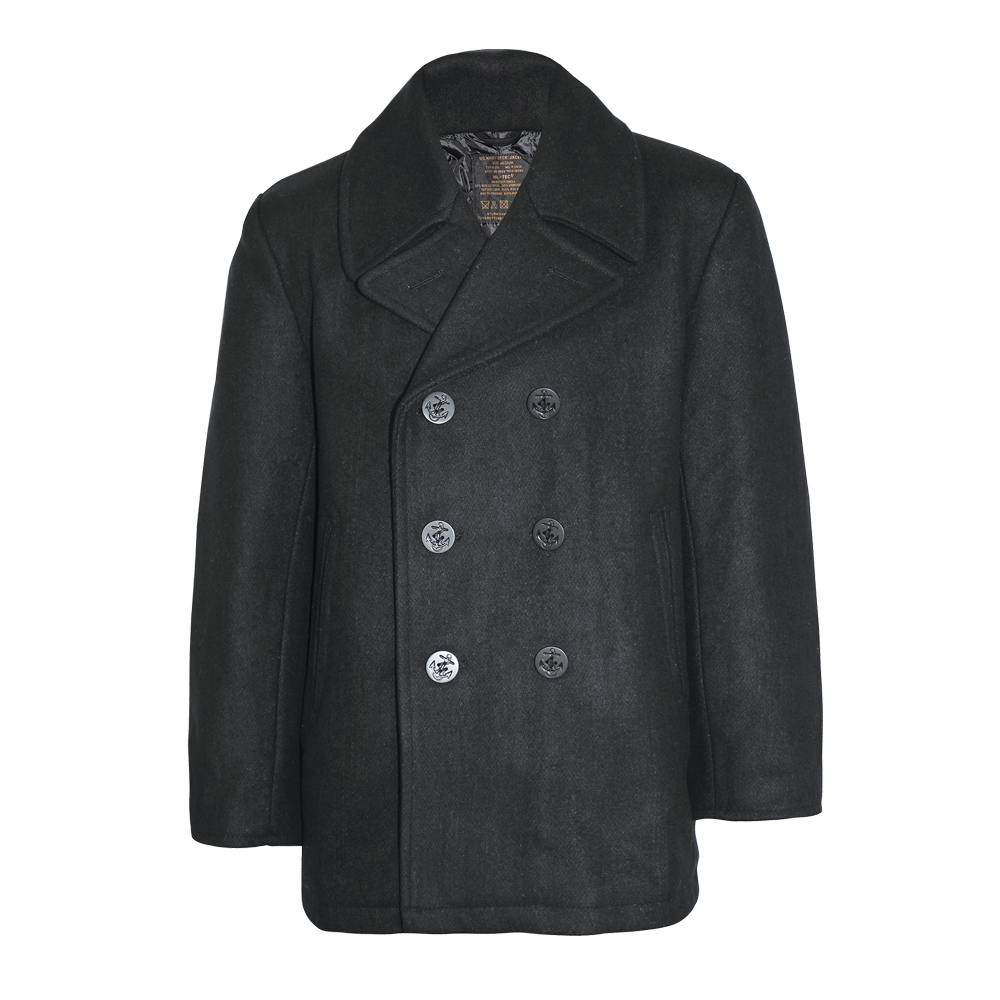 Mil-Tec Pea Coat (black)