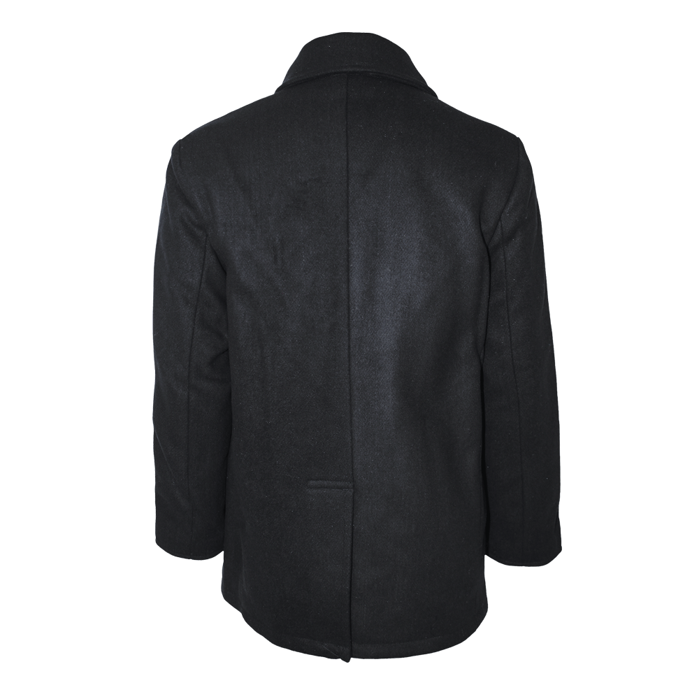 Mil-Tec Pea Coat (black) - Premium  von Mil-Tec für nur €39.90! Shop now at Spirit of the Streets Mailorder