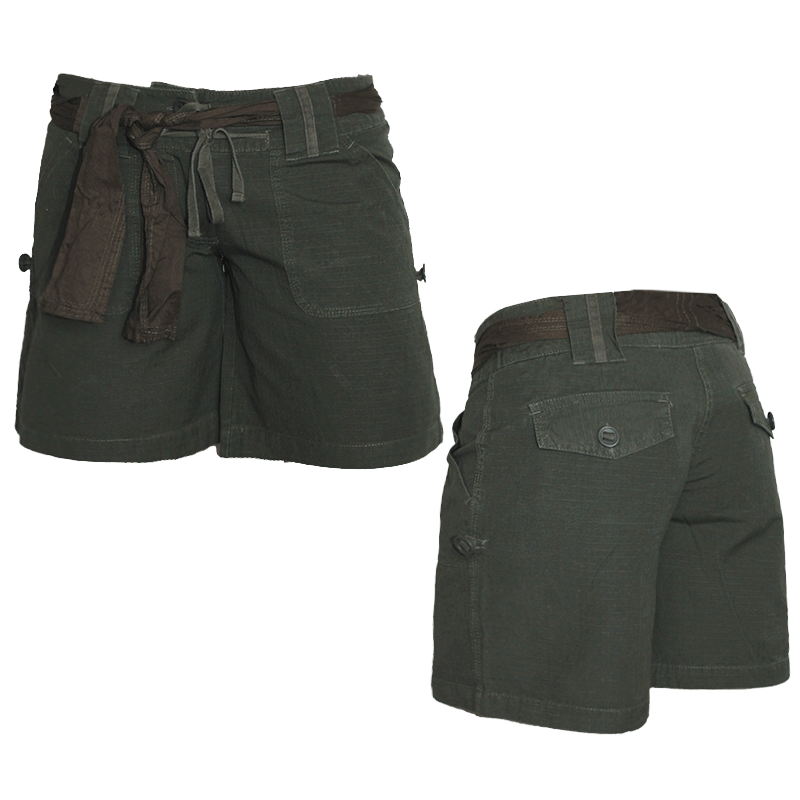 Mil-Tec Girly Army Shorts (oliv) - Premium  von Mil-Tec für nur €24.90! Shop now at Spirit of the Streets Mailorder