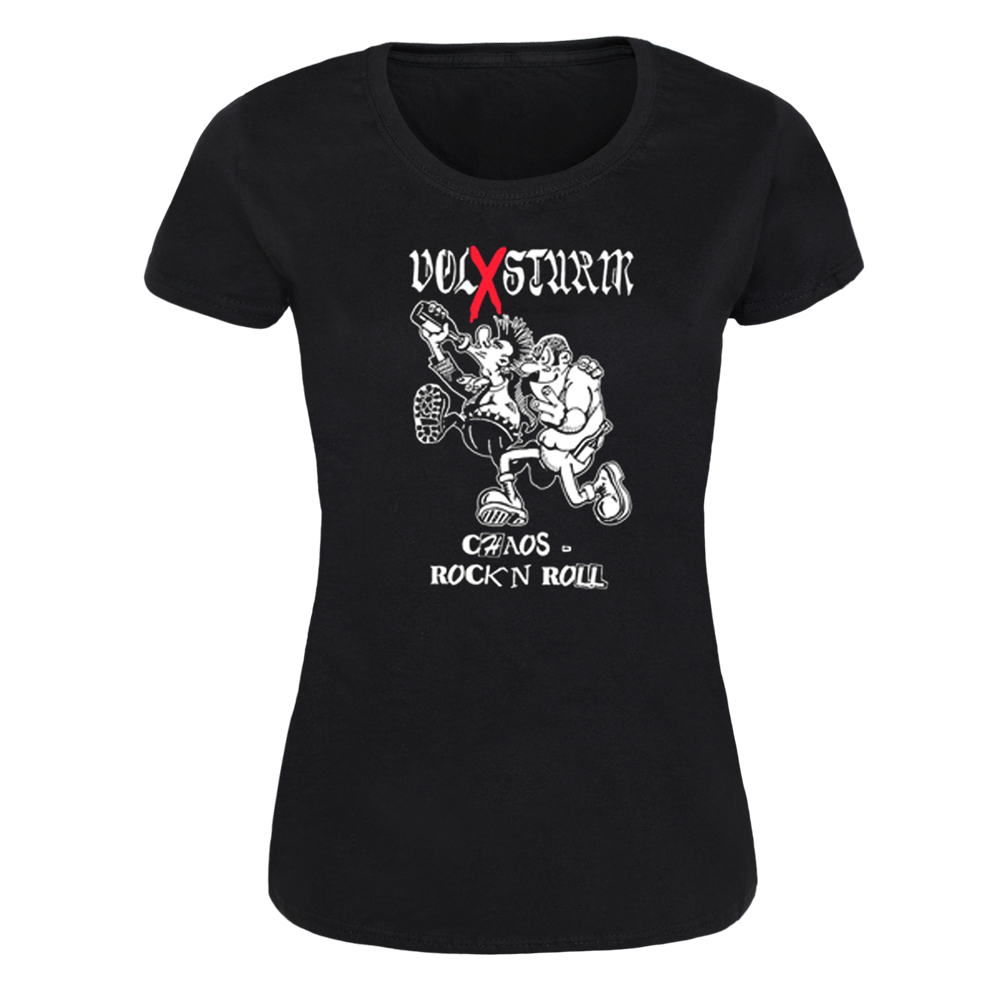 Volxsturm "Chaos Rock'n'Roll" - Girly-Shirt