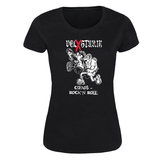 Volxsturm "Chaos Rock'n'Roll" - Girly-Shirt