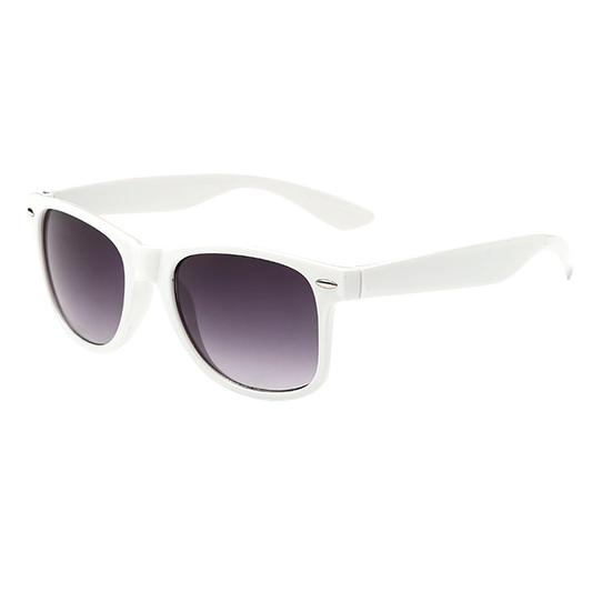 Retro Sonnenbrille (weiß)
