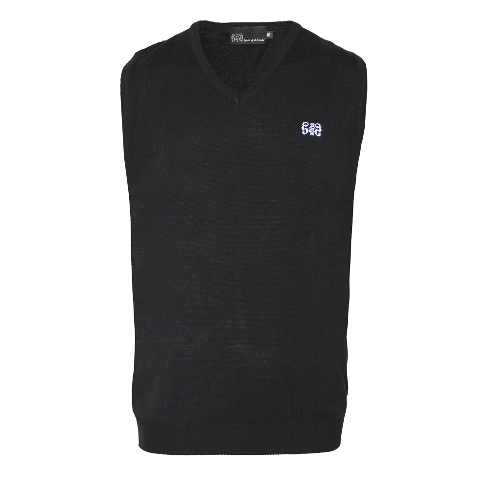 Spirit of the Streets "Classic" sweater vest (black/black)