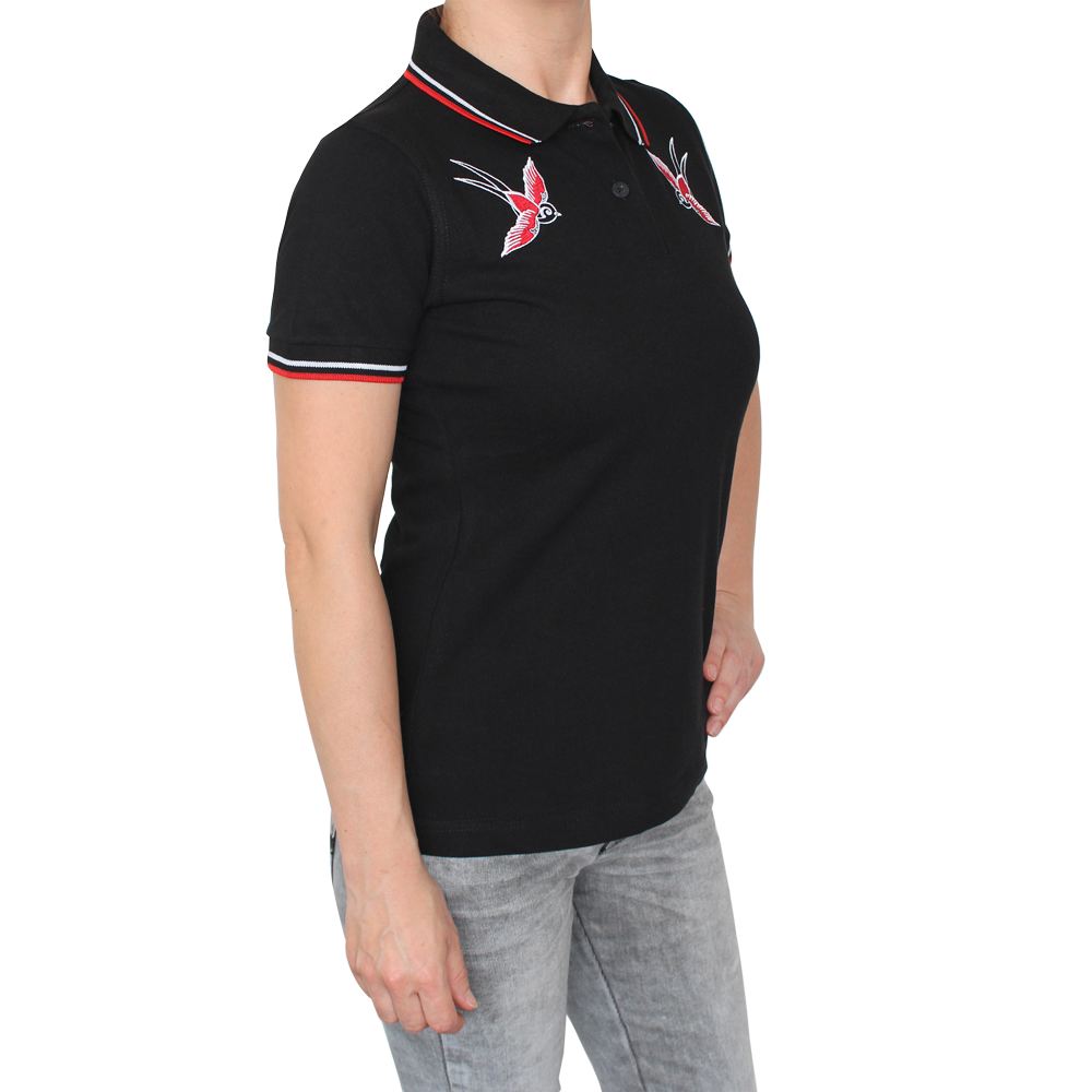 Spirit of the Streets "2 Birds" Girly-Polo