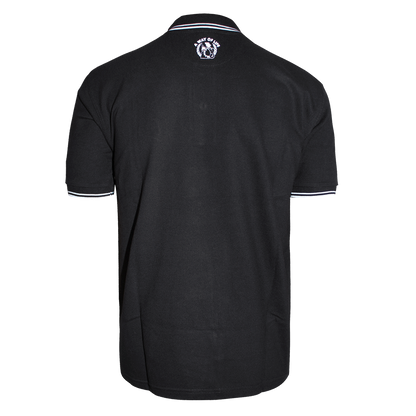 A Way of Life "Crucified!" Polo Shirt (schwarz)