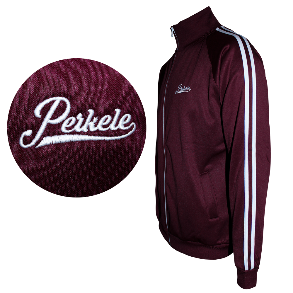 Perkele "Heart full of Pride" Trainingsjacke (burgund) - Premium  von BSOI! für nur €59.90! Shop now at SPIRIT OF THE STREETS Webshop