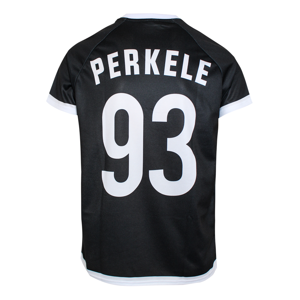 Perkele "Göteborg" Football Shirt (black/white) - Premium  von Spirit of the Streets für nur €29.90! Shop now at Spirit of the Streets Mailorder