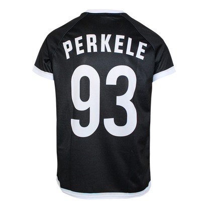 Perkele "Göteborg" Football Shirt (black/white) - Premium  von Spirit of the Streets für nur €29.90! Shop now at Spirit of the Streets Mailorder