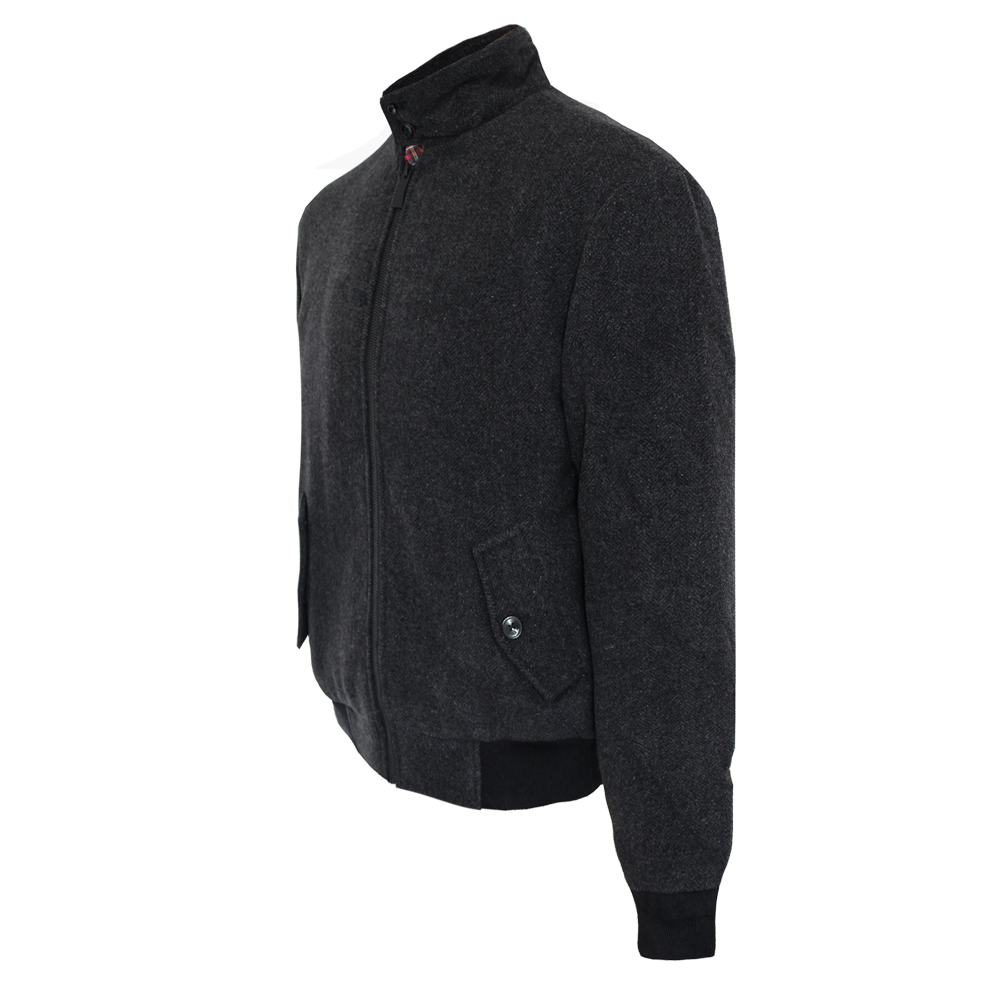 Harrington Melton Jacket (Chevron) - Premium  von Harrington für nur €139.90! Shop now at Spirit of the Streets Mailorder