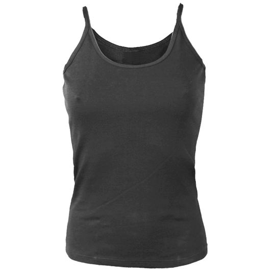 Trägershirt (Girly) (schwarz/black)