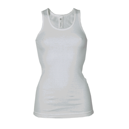 B&C Marcelle Woman Ripp -Tank -Top (weiß/white)