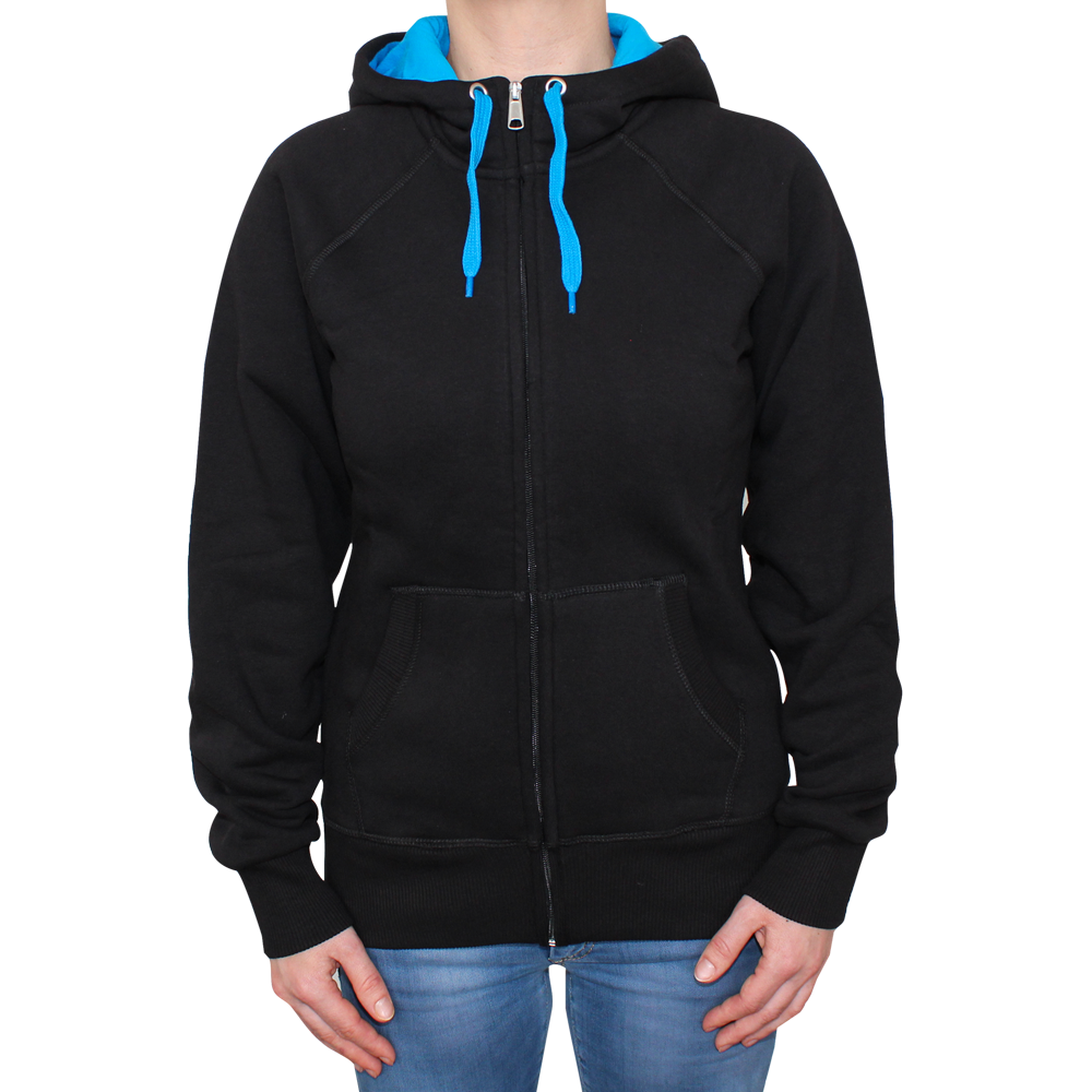 Sonar Rebel Girl Zip Jacke (schwarz/blau)