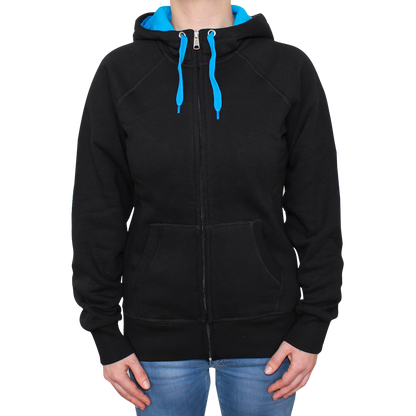 Sonar Rebel Girl Zip Jacke (schwarz/blau)