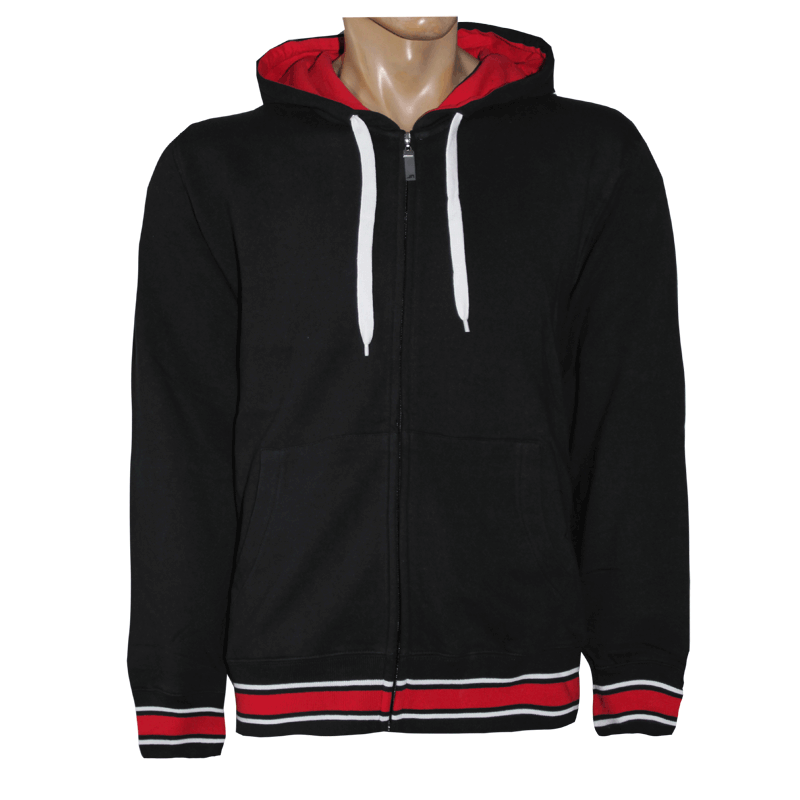 Men Baseball Hooded Jacket