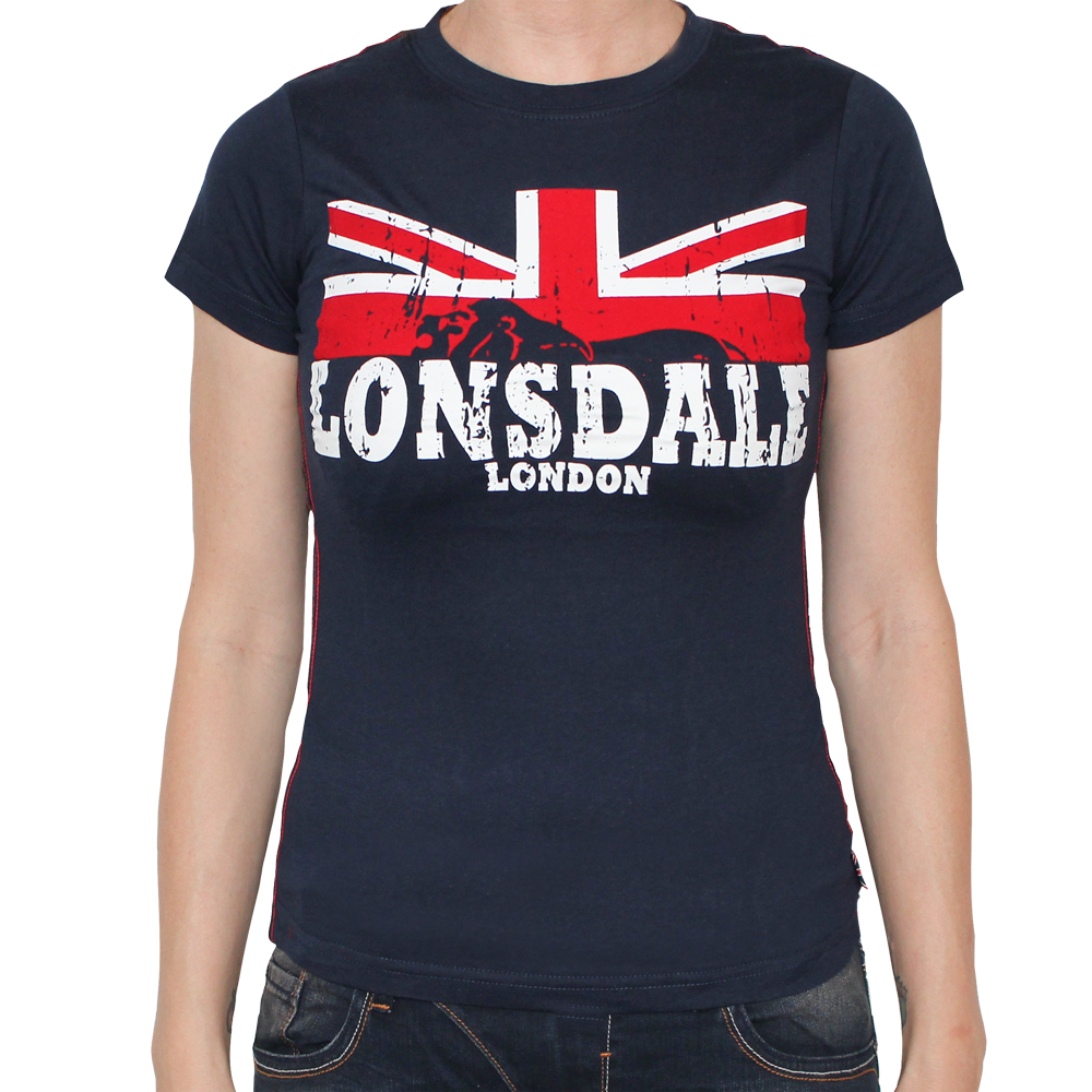 Lonsdale "Erykah" Girly Shirt (navy)