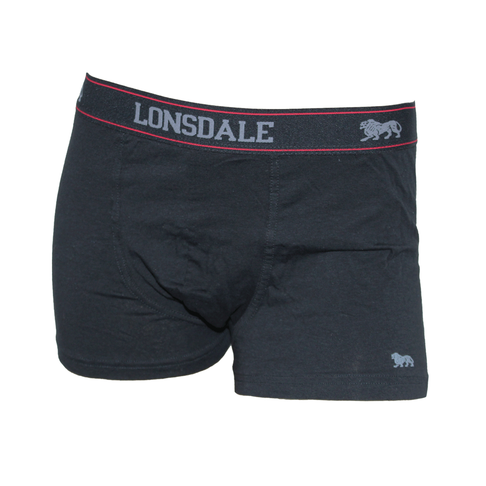 Lonsdale Boxershorts (2erPack) (schwarz)