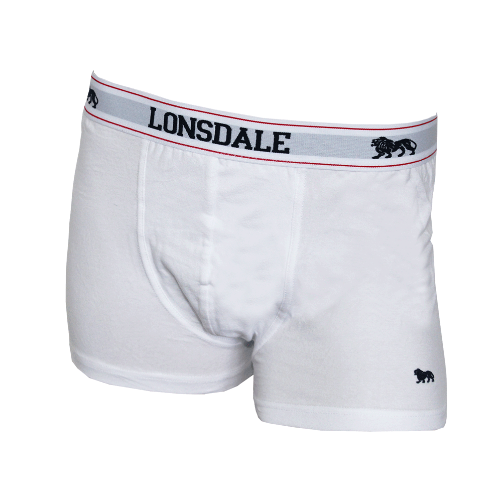 Lonsdale Boxershorts (2erPack) (weiß) - Premium  von Lonsdale für nur €16.90! Shop now at Spirit of the Streets Mailorder