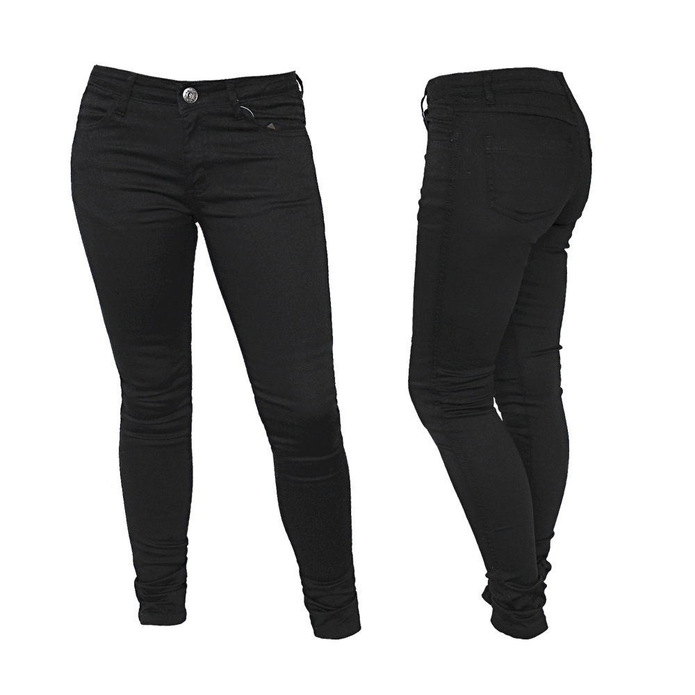 Darkside Girly Röhrenjeans (schwarz/black)