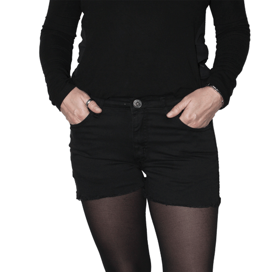 Darkside Girly Hot Pants (black) - Premium  von Darkside für nur €9.90! Shop now at Spirit of the Streets Mailorder