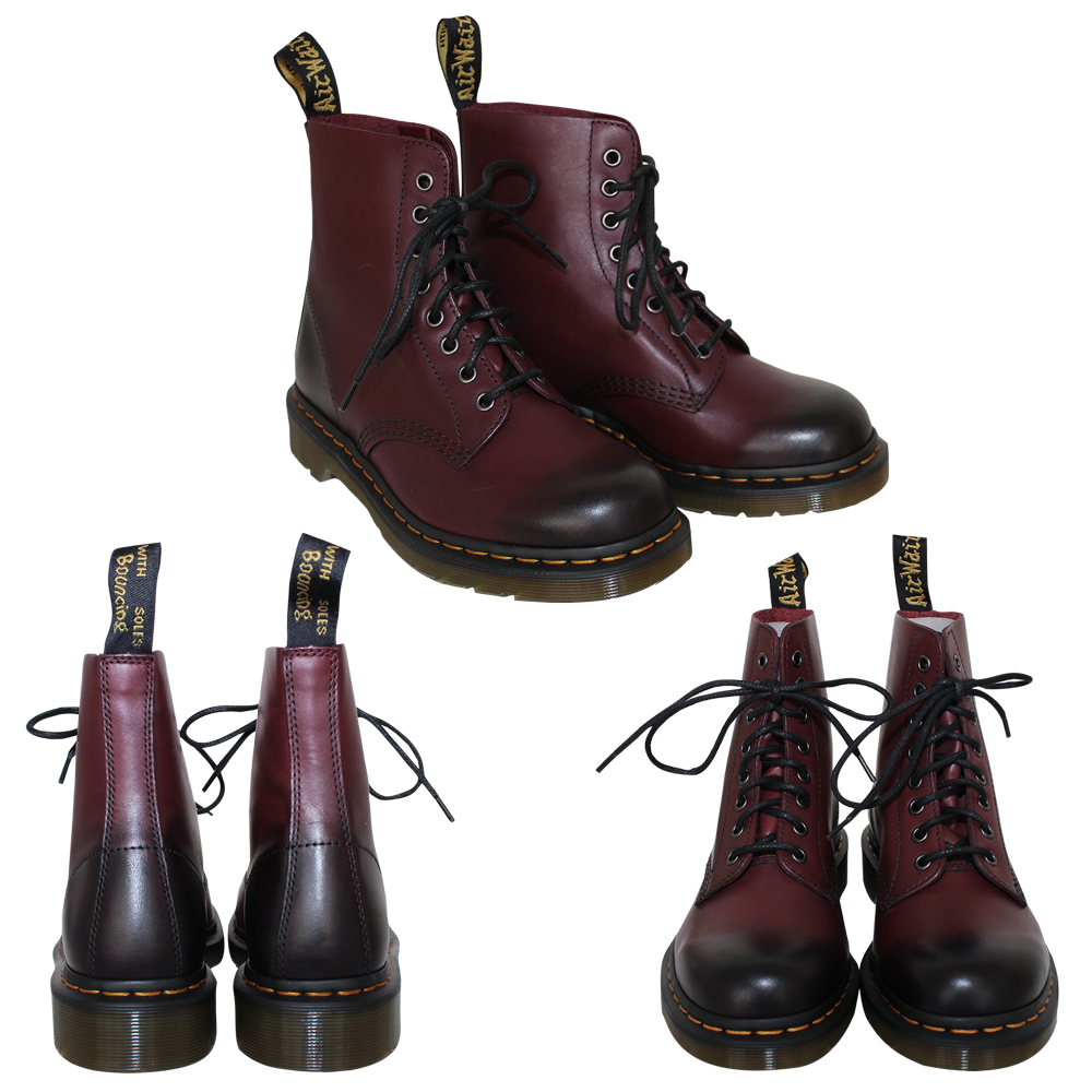 Dr. Martens "Pascal" Boot (8 Loch) (cherry red antique temperley)