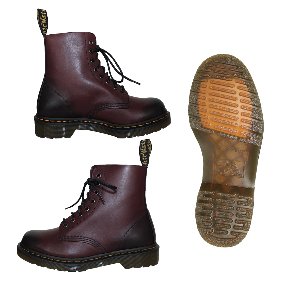 Dr. Martens "Pascal" Boot (8 Loch) (cherry red antique temperley)