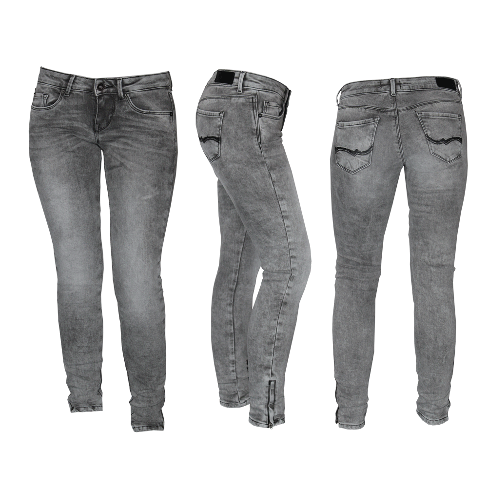 Fuga "Amelia" Girly Jeans (vintage black) - Premium  von Fuga für nur €14.90! Shop now at Spirit of the Streets Mailorder