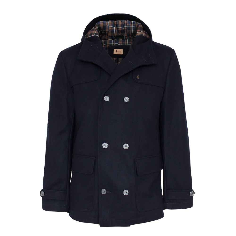 Gabicci "Duffle" Woll Kurzmantel (navy)