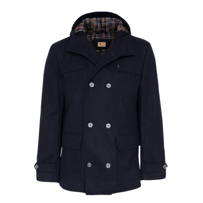 Gabicci "Duffle" Woll Kurzmantel (navy)