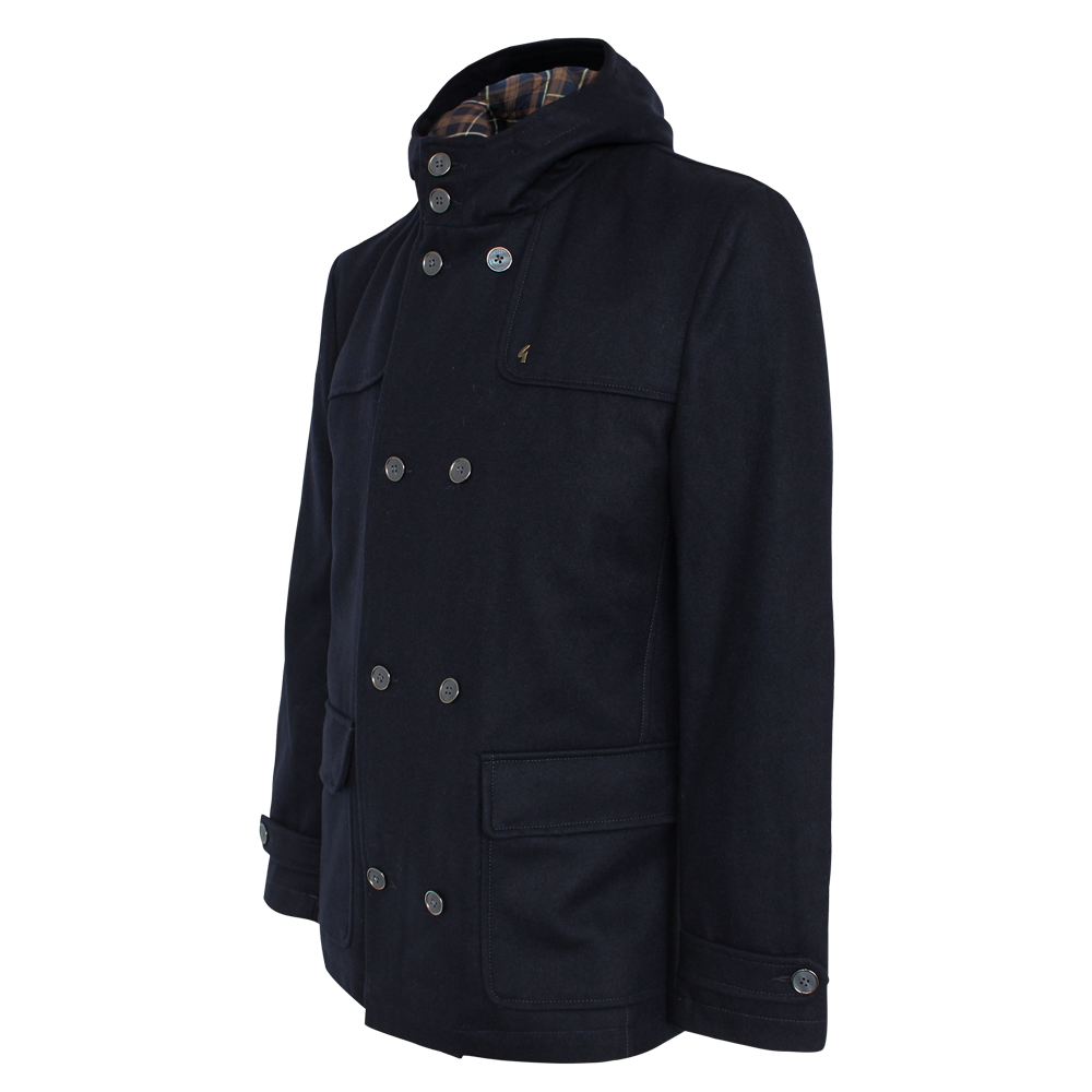 Gabicci "Duffle" Woll Kurzmantel (navy)