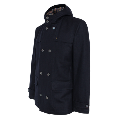 Gabicci "Duffle" Woll Kurzmantel (navy)