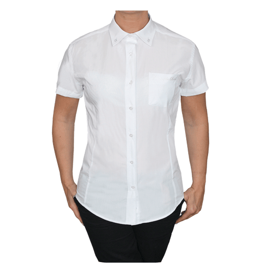 SotS "White" Lady Button Down Hemd (kurz)
